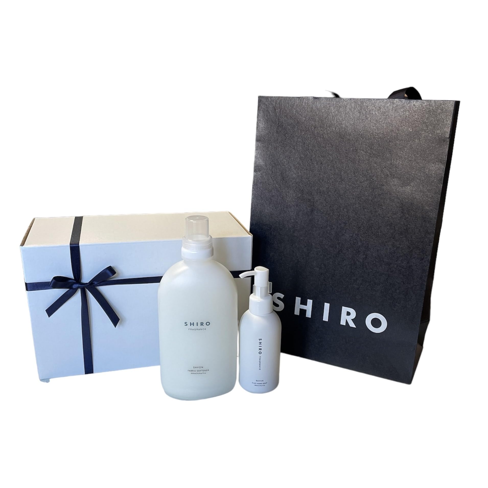 Amazon.co.jp: シロ ラッピング済 ギフトBOX セット 液体石けん 柔軟剤