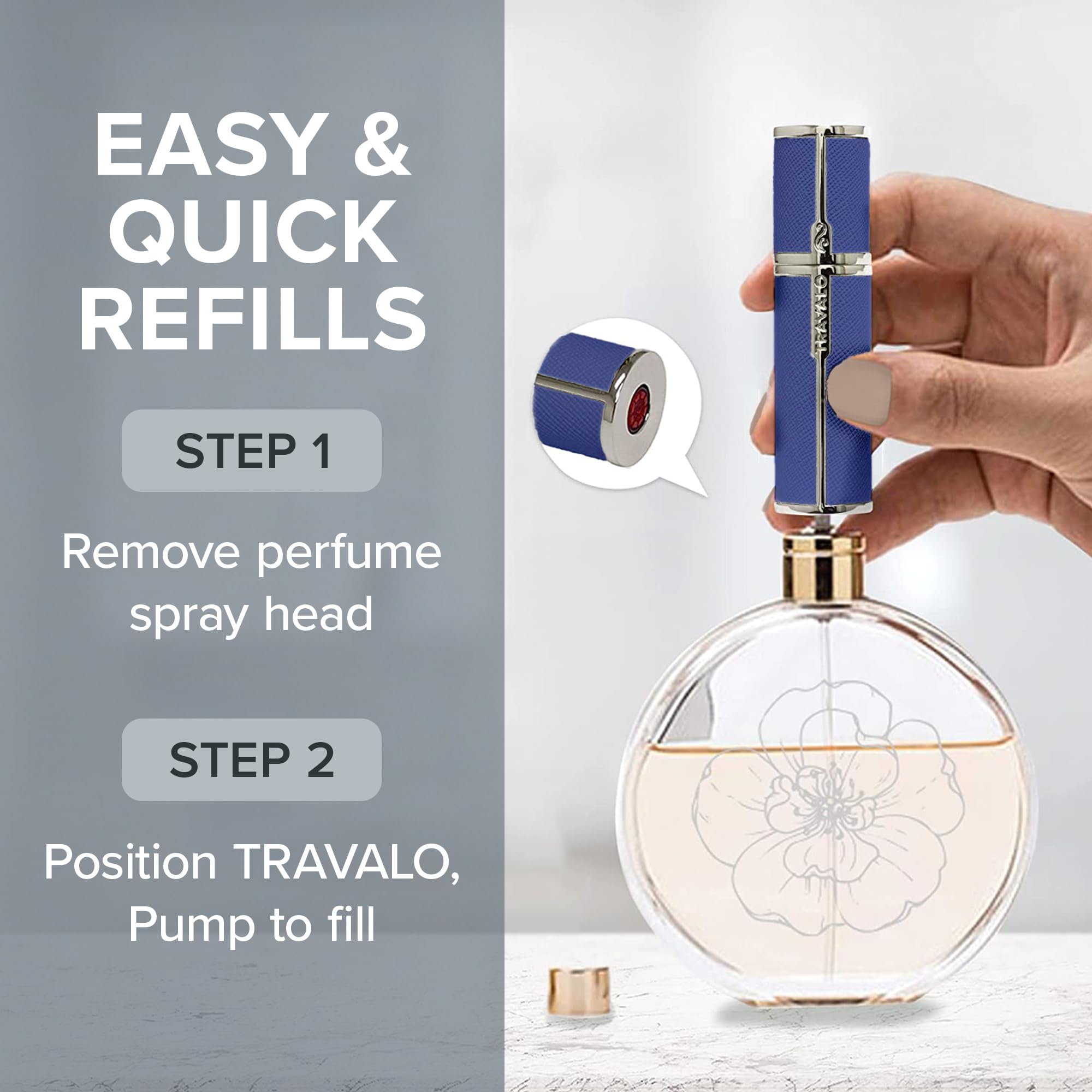 Amazon.com: Travalo Milano Perfume Atomizer - Leak-Proof and TSA