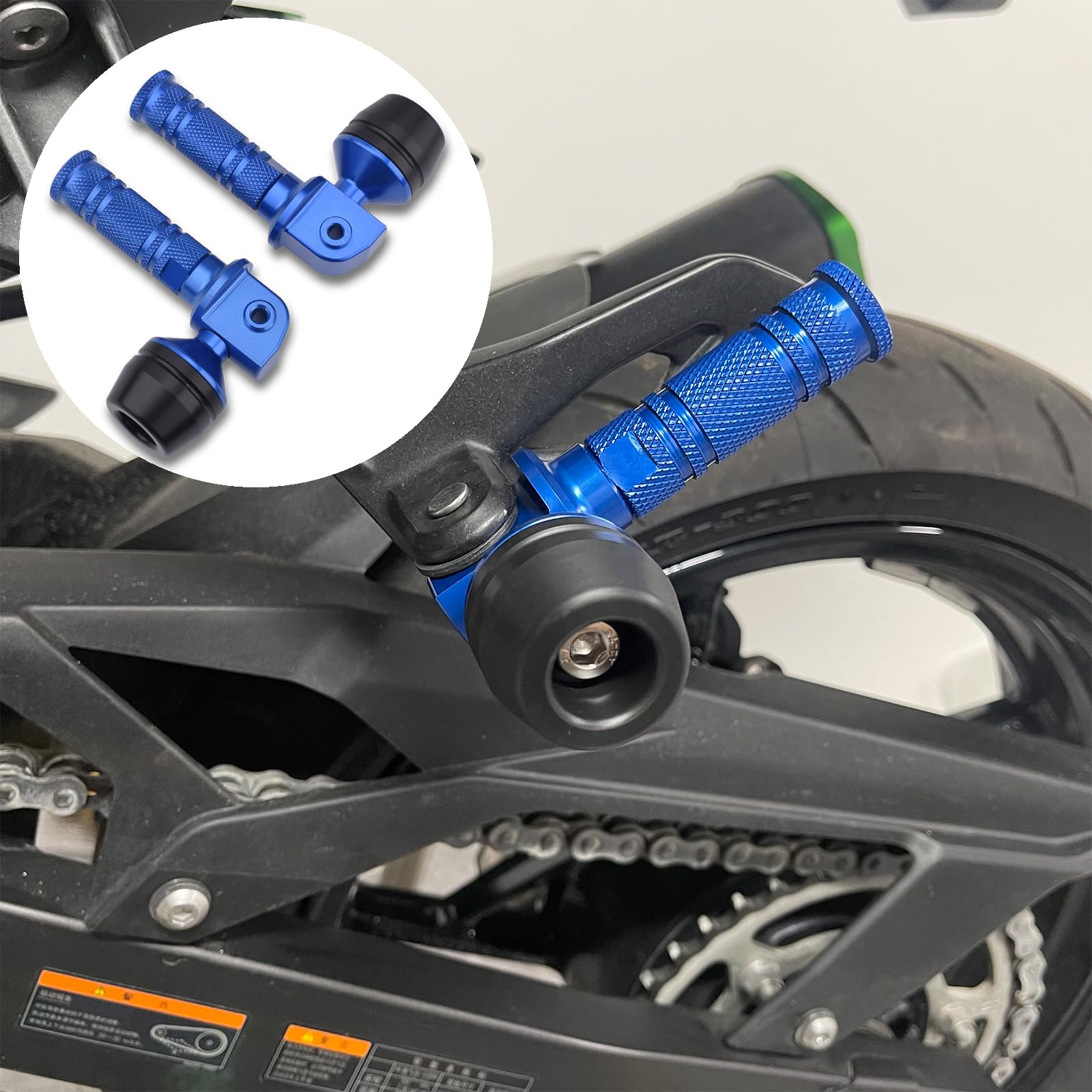 Amazon | バイク用 タンデムステップ スライダー 対応車種 カワサキ ZX