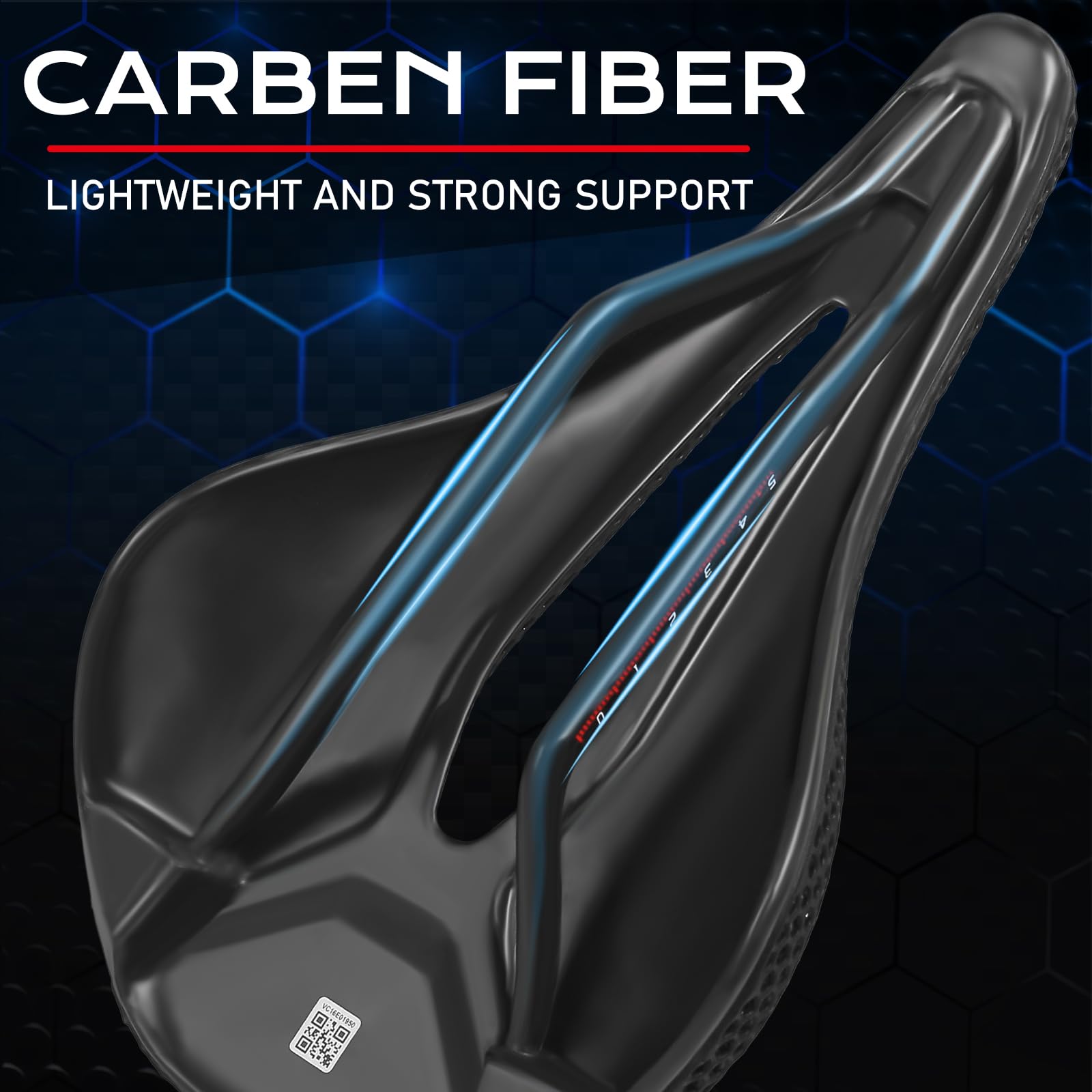 Amazon | BUCKLOS 3Dプリント自転車サドルバイクシート マウンテン