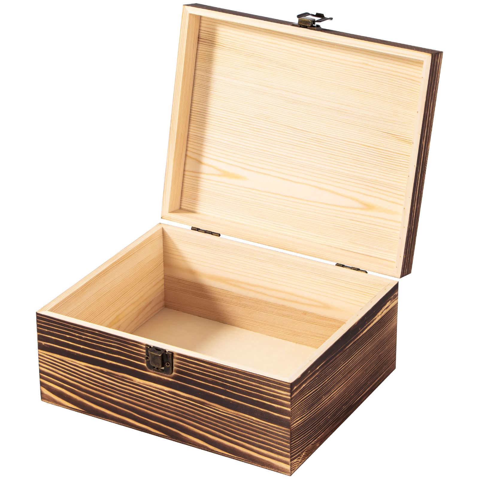 Amazon.com: Useekoo Vintage Wooden Storage Box Container with