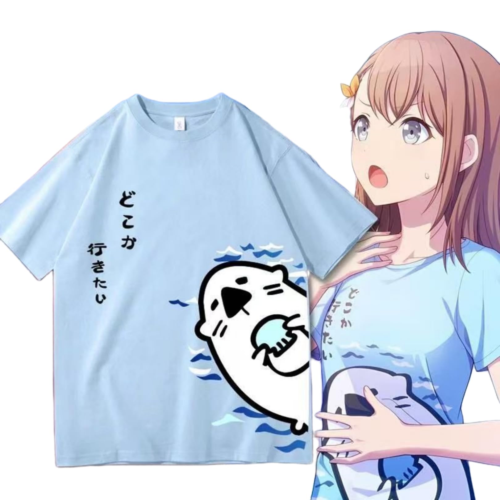 Amazon.co.jp: [RWRAPS] シャツ 花里みのり お揃い キャラクター T