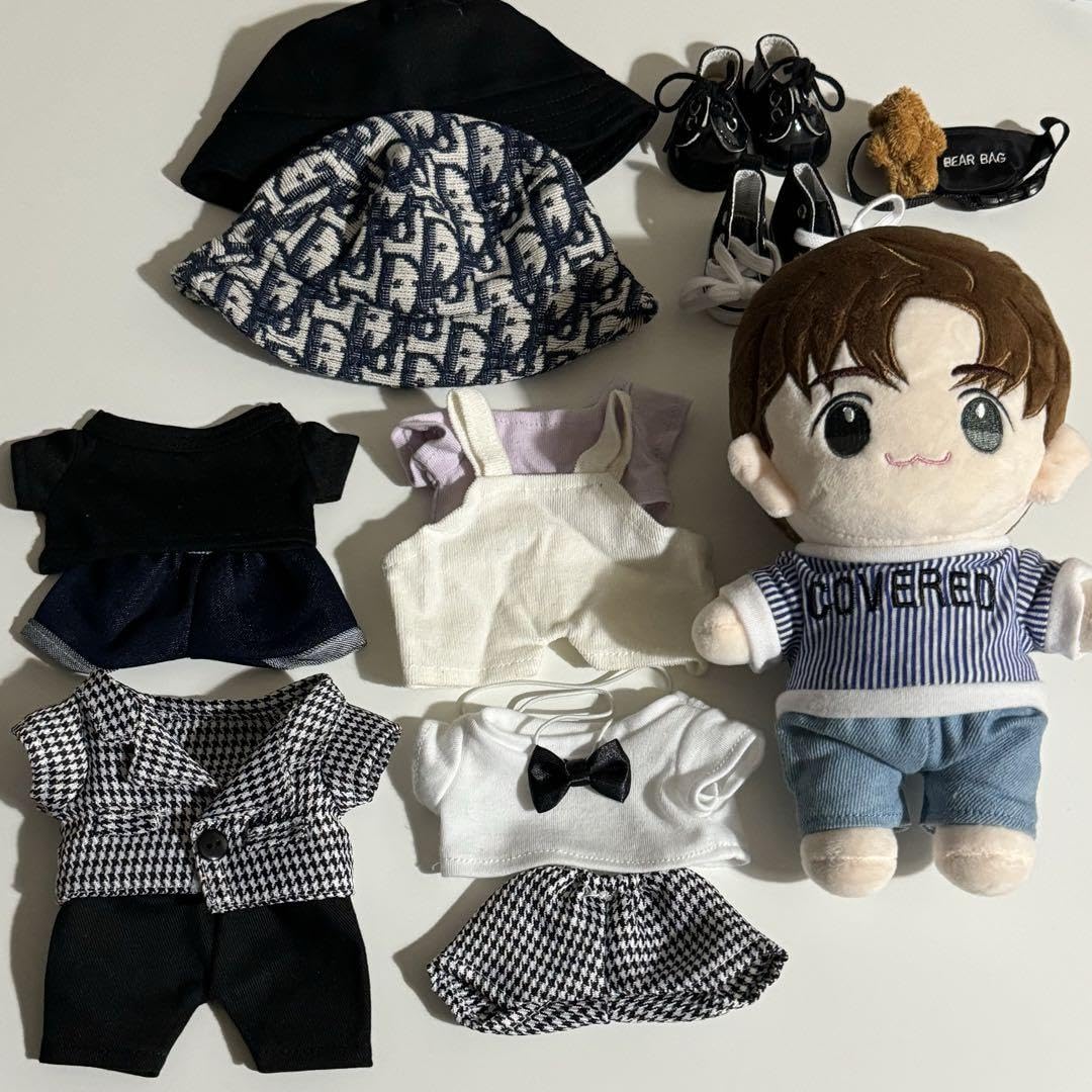 Amazon.co.jp: パクヒョンシク ぬいぐるみ 20cm ぬい服 売り : おもちゃ