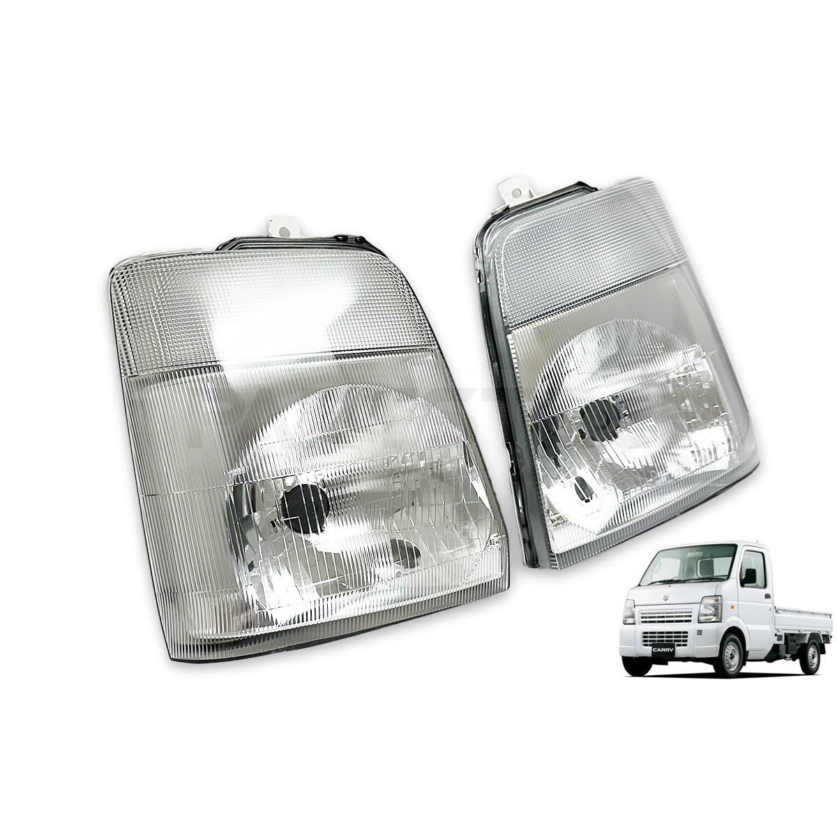 Amazon | MOTOR POWER キャリイ DA63T (～2005年11月) ヘッドライト