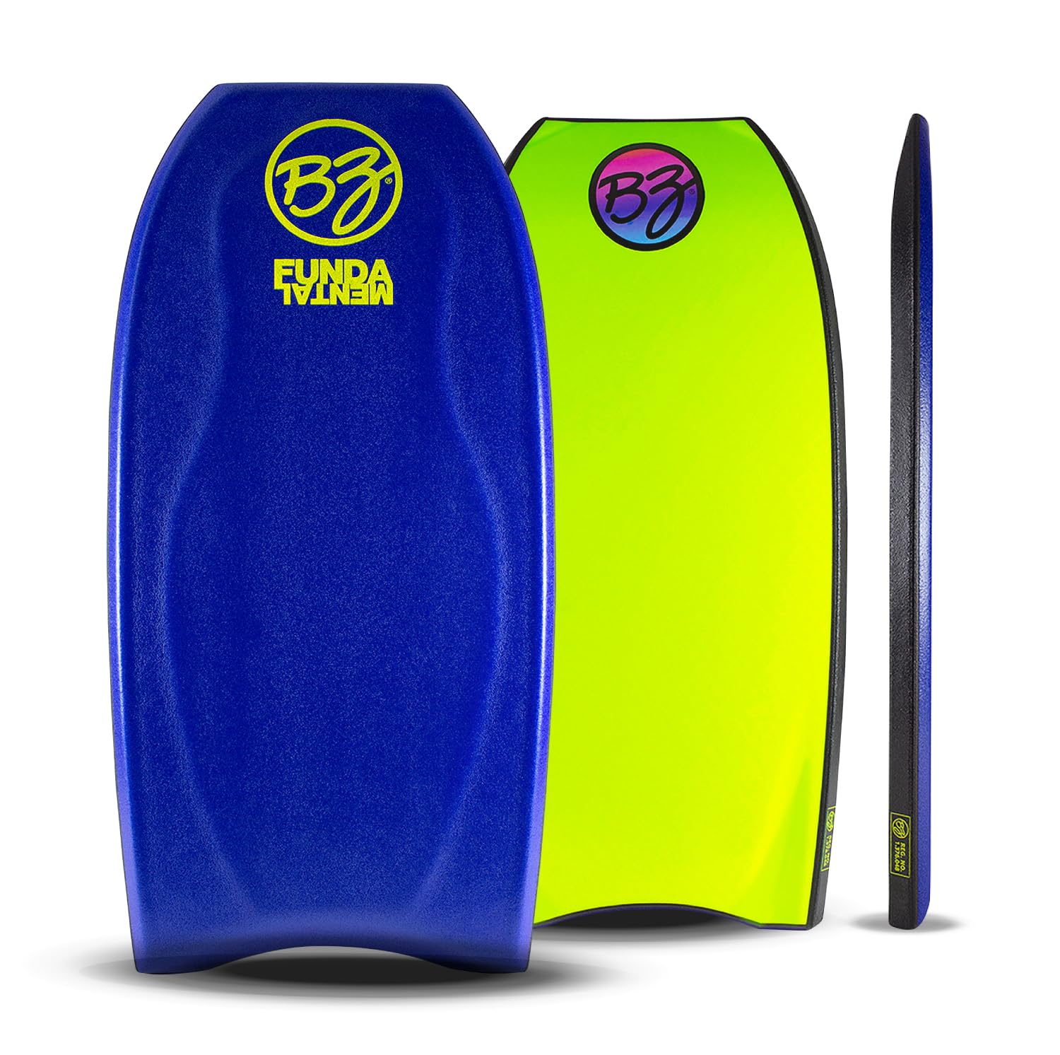 BZ ボディボード 青オレンジピンク BZ ボディボード 青オレンジピンク