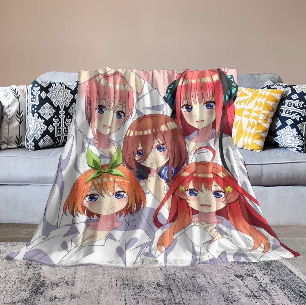 Amazon｜五等分の花嫁 (4) 毛布 シングル ブランケット 春夏秋冬用