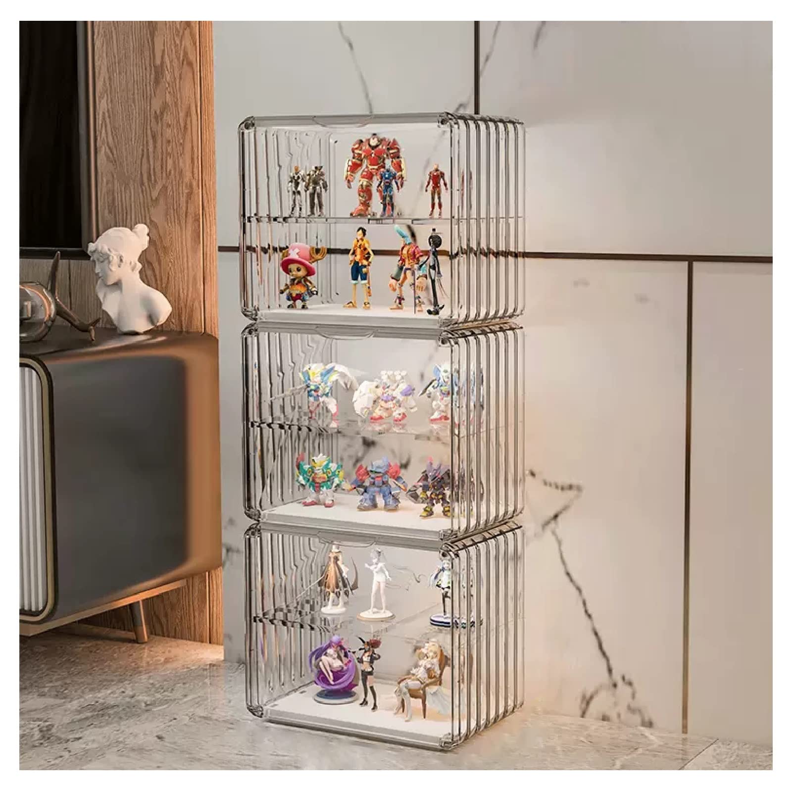 Amazon｜透明アクリル ディスプレイ ポリエチレン製ディスプレイ