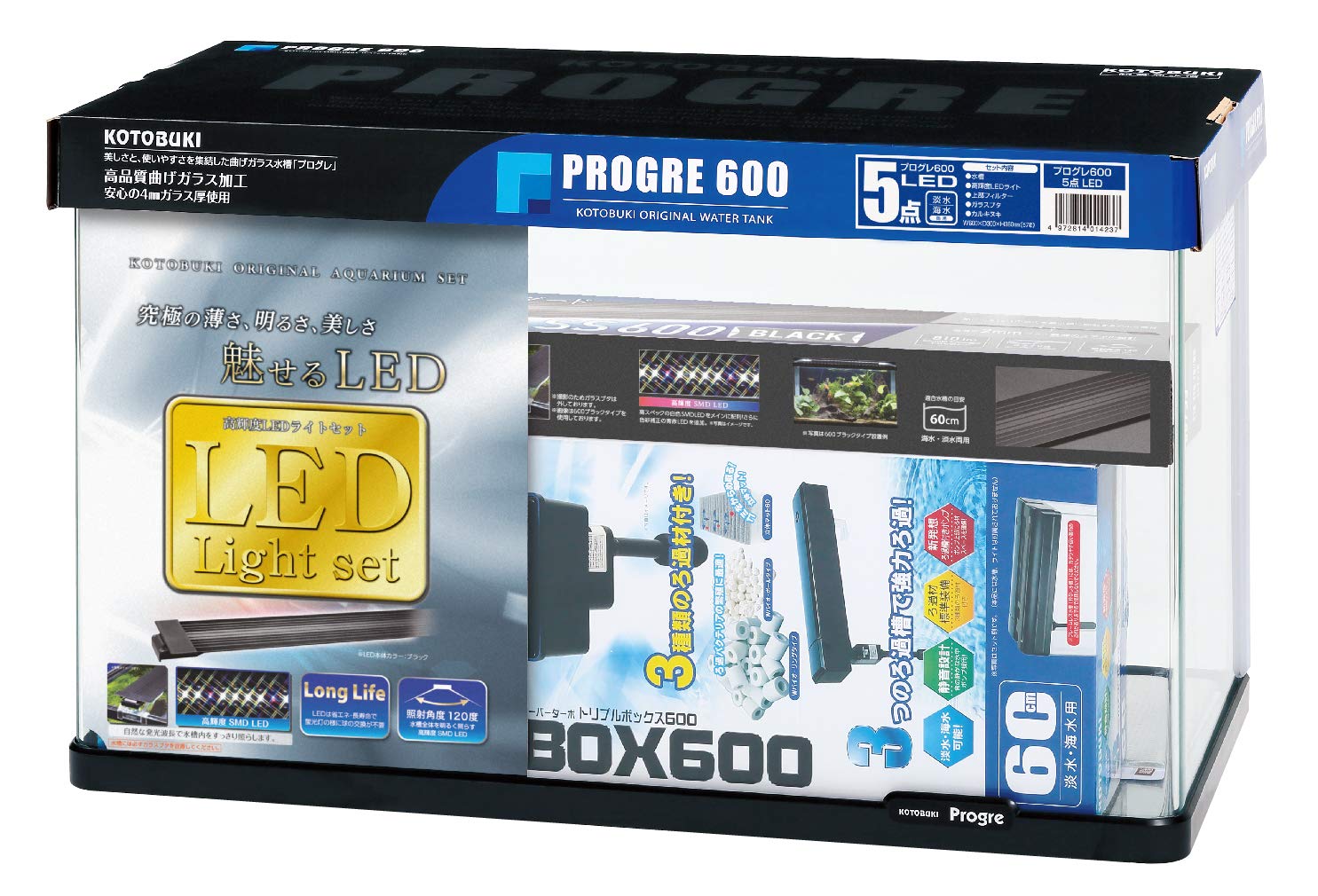 Amazon | 寿工芸 プログレ600 5点 LED | Kotobuki | 飼育セット 通販