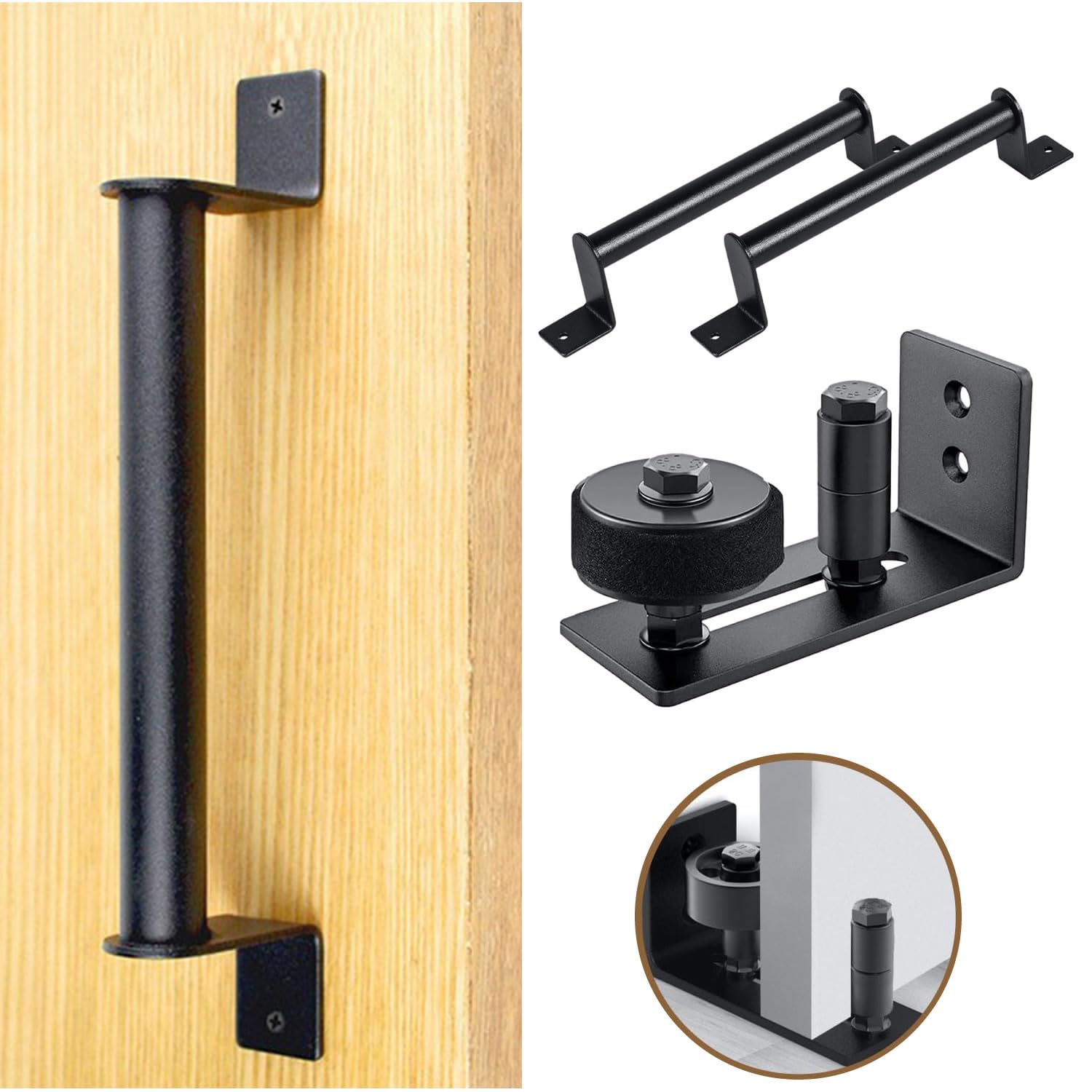 Amazon.co.jp: Archnote 手すり ドアハンドル 引き戸 取っ手 ドア 炭素