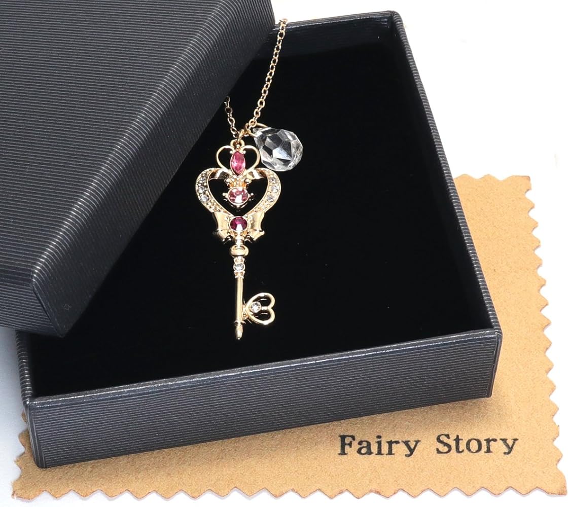 Amazon | [Fairy Story] 時空の鍵 ネックレス 美少女戦士