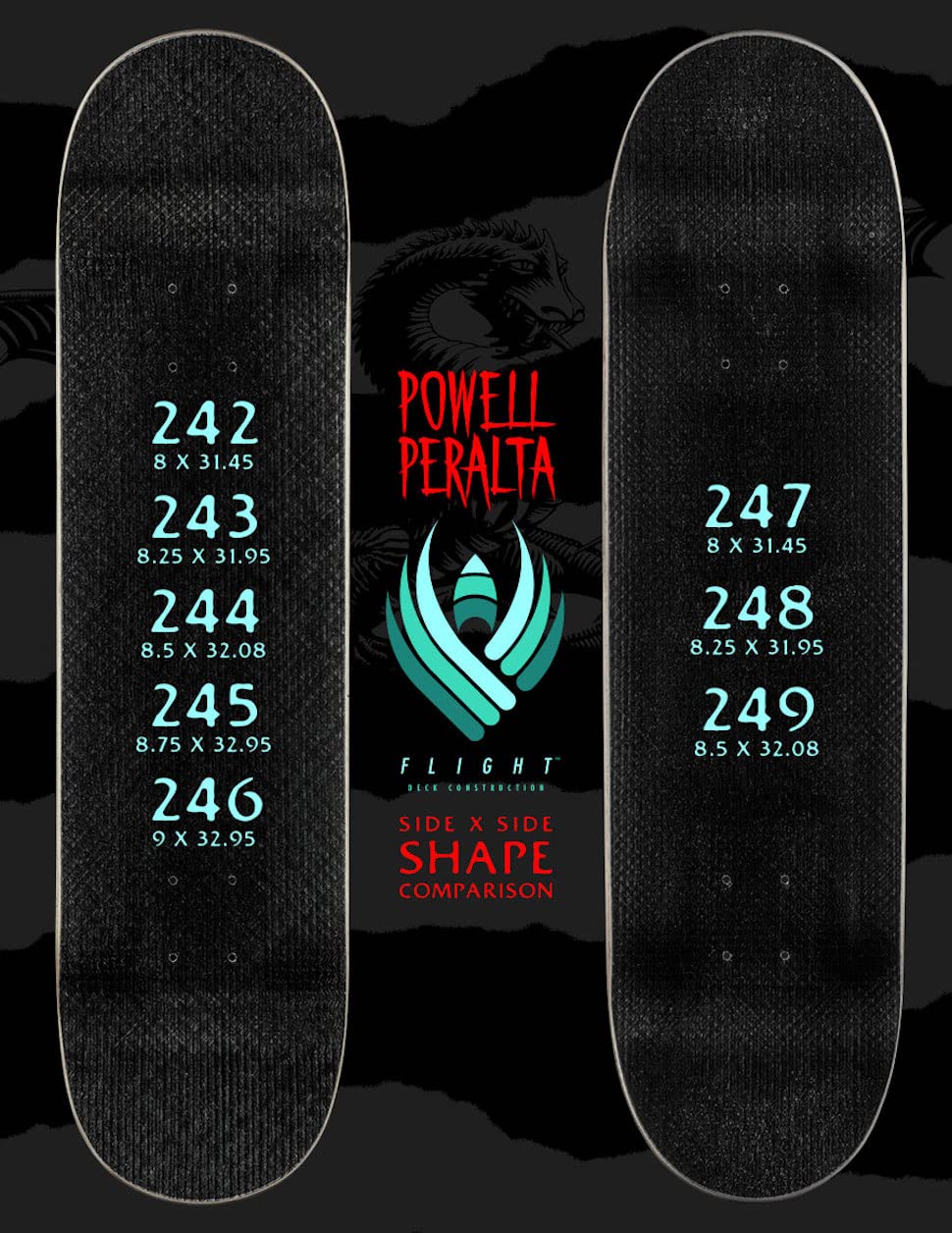 Amazon | Powell Peralta レトロブラックシリーズ FLIGHT スケート