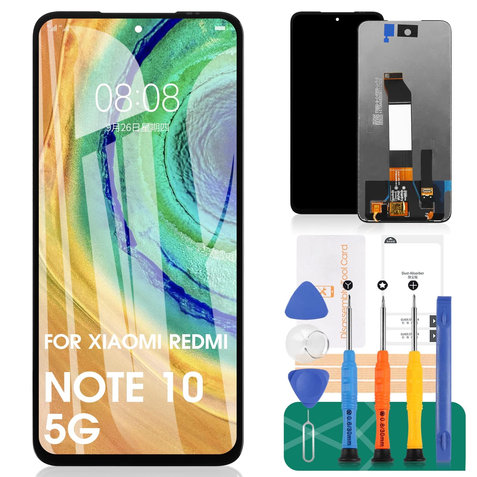 Amazon.com: for Redmi Note 10 5G LCD Screen Replacement for Xiaomi