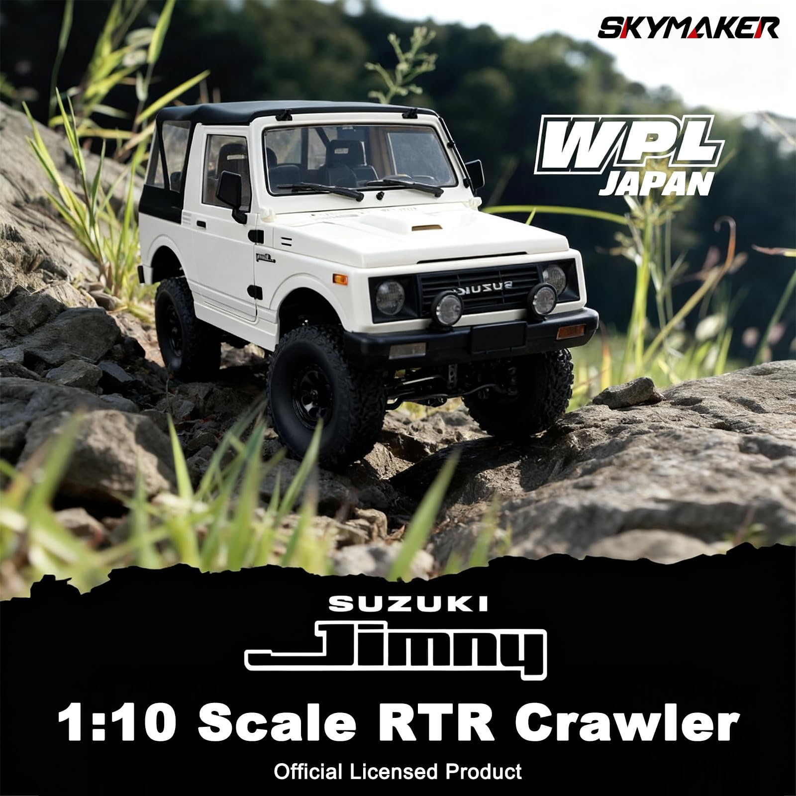 Amazon.com: Skymaker WPL C74-1 Suzuki Jimny 1/10 Outdoor Remote