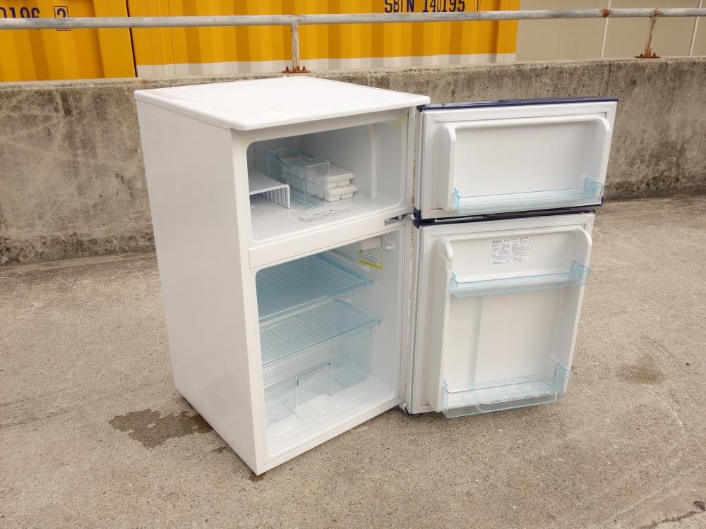 Amazon | アビテラックス 96L 2ドアノンフロン冷蔵庫(右開き) ホワイト