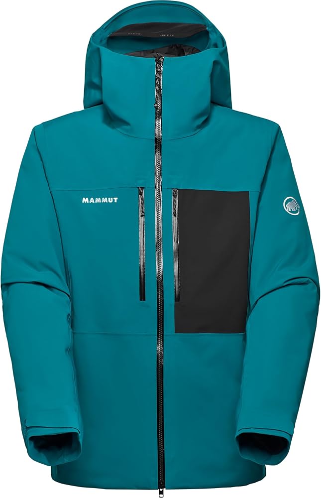 Stoney HS Thermo Hooded Jacket - Men's, Deep Teal/Black, S at