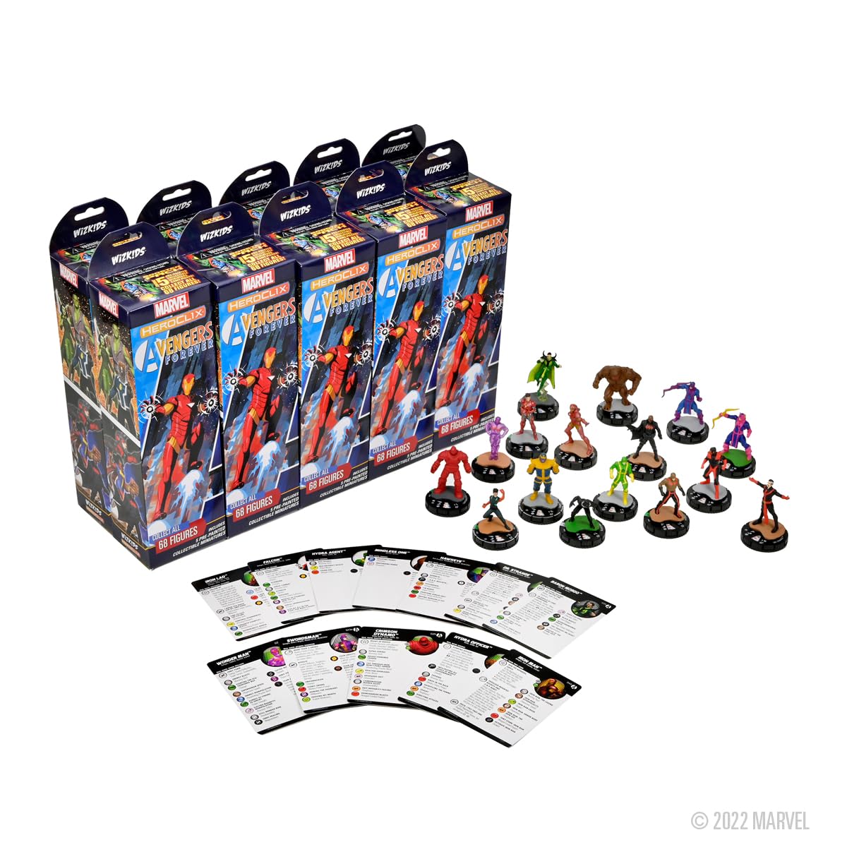 Amazon.com: Marvel HeroClix: Avengers Forever Booster Brick : Toys