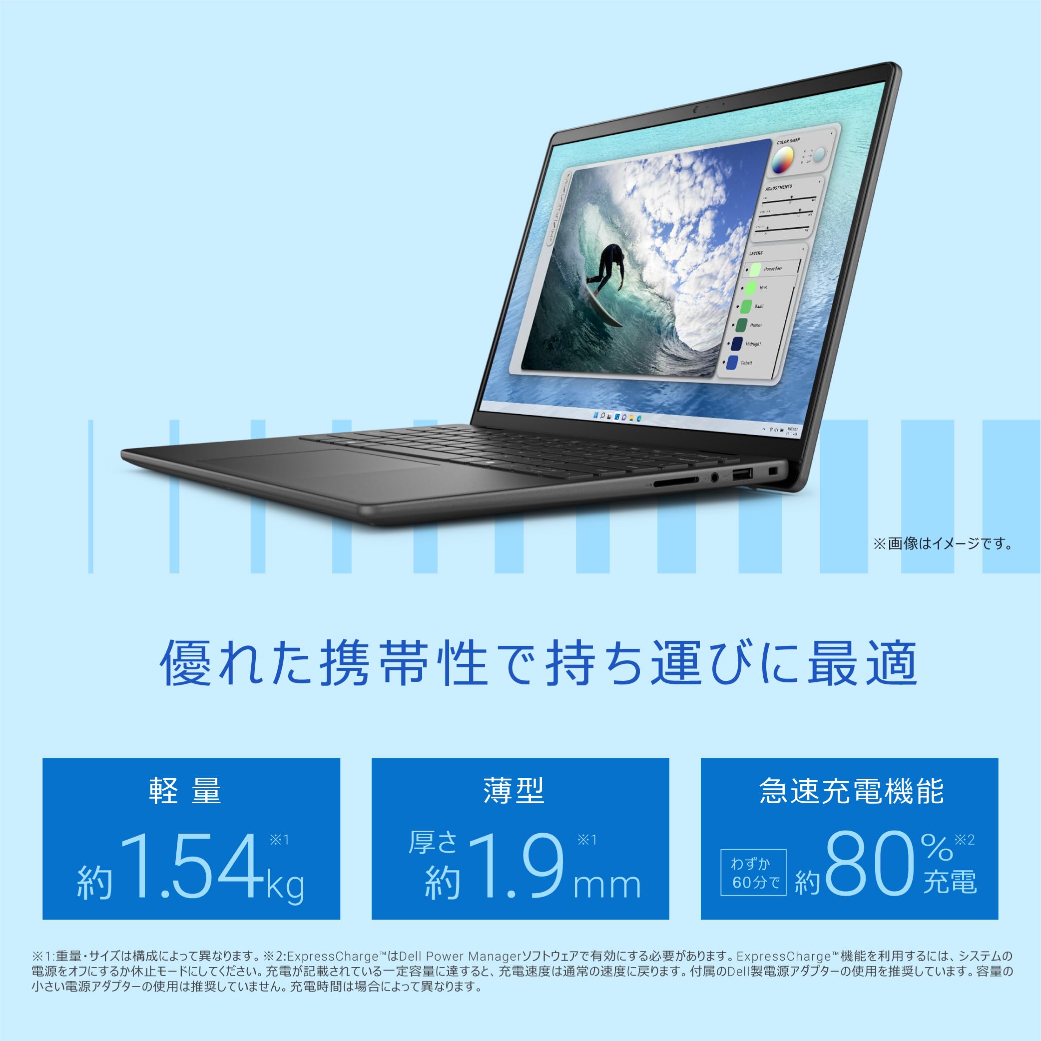 Amazon.co.jp: Dell ノートパソコン Inspiron 14 5440 14インチ Intel