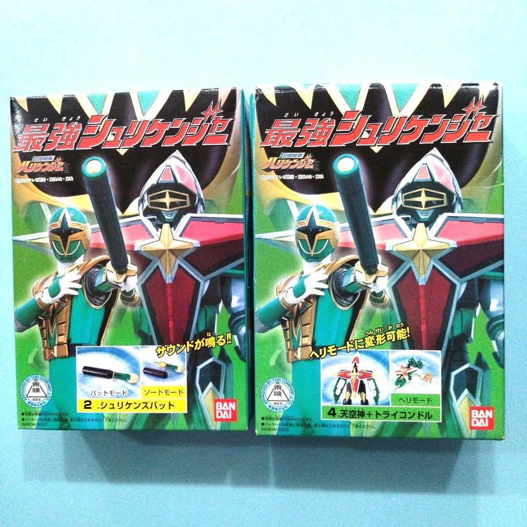 Amazon.co.jp: 忍風戦隊ハリケンジャー ミニプラ 天空神 トライ