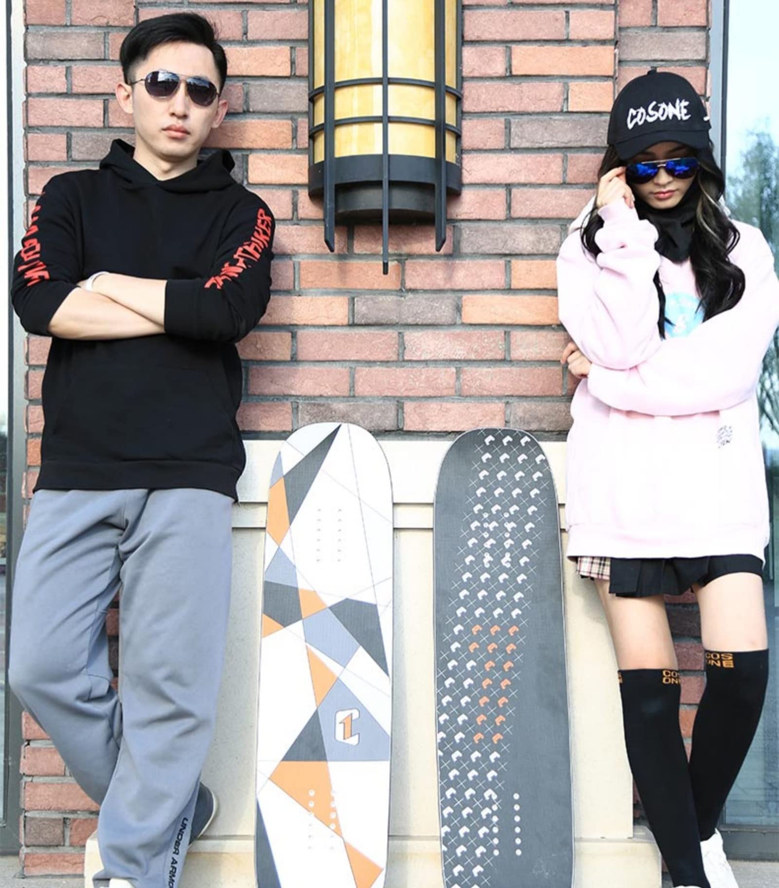 Amazon | トランポリン、Tlat地面練習スキーのためのスキー