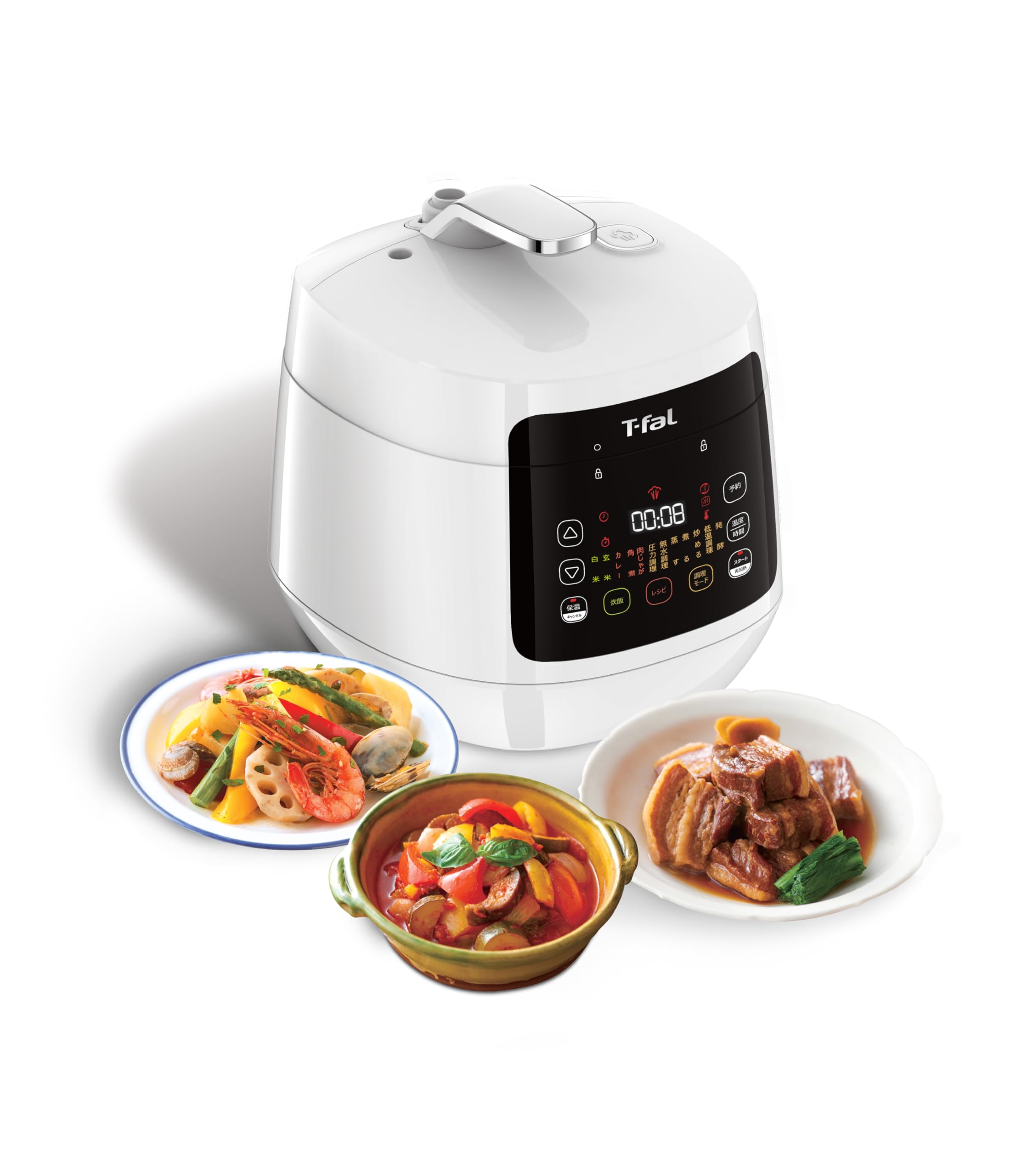 Amazon | 「ラクラ・クッカー コンパクト」 ホワイト CY3511JPA