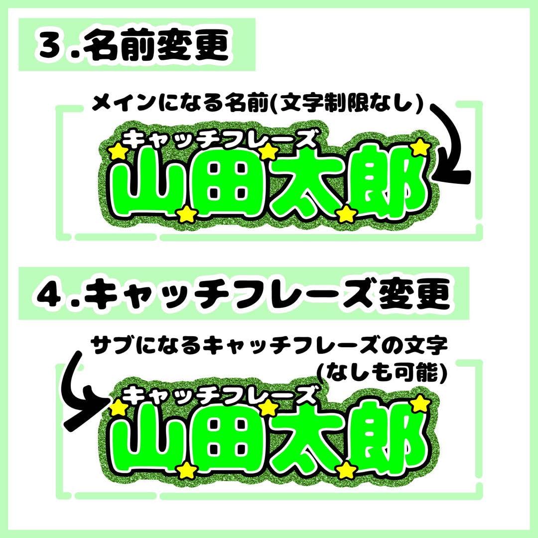 Amazon.co.jp: 連結文字セミオーダー緑Mサイズ連結団扇 文字パネル