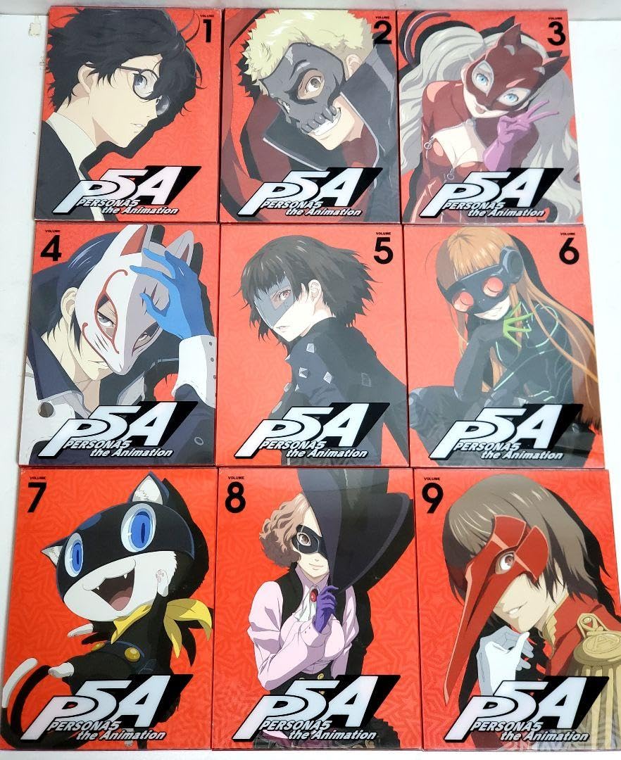 Amazon.co.jp: ペルソナ5 全巻 完全生産限定版 DVD 全巻収納ケース