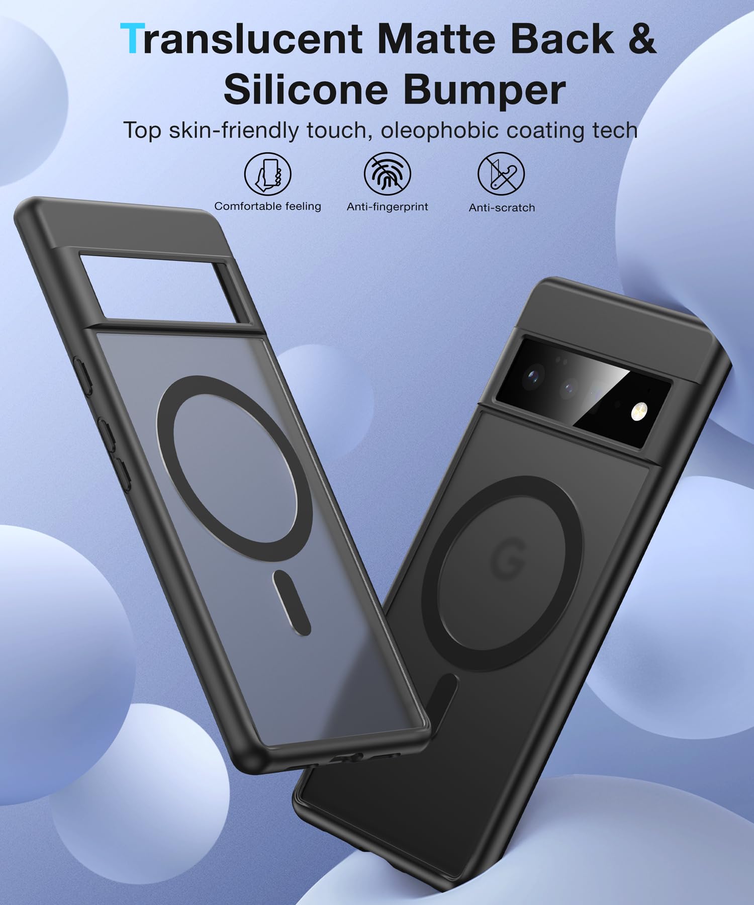 Amazon.com: FNDMIL [NO.1 Magnetic for Google Pixel 6 Pro Case with