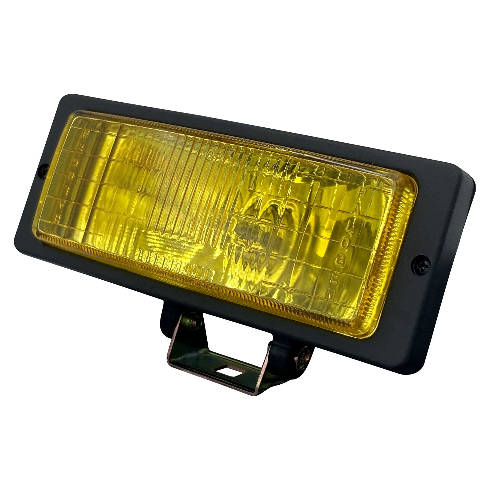 車幅灯 デコトラ 2個セット 黄色ガラス付き LED球付き 車幅灯 デコトラ