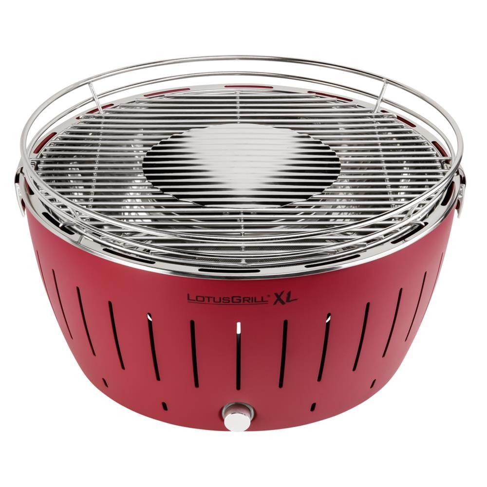 Amazon | ハーフェレジャパン ロータスグリルXL お試し炭付 レッド G