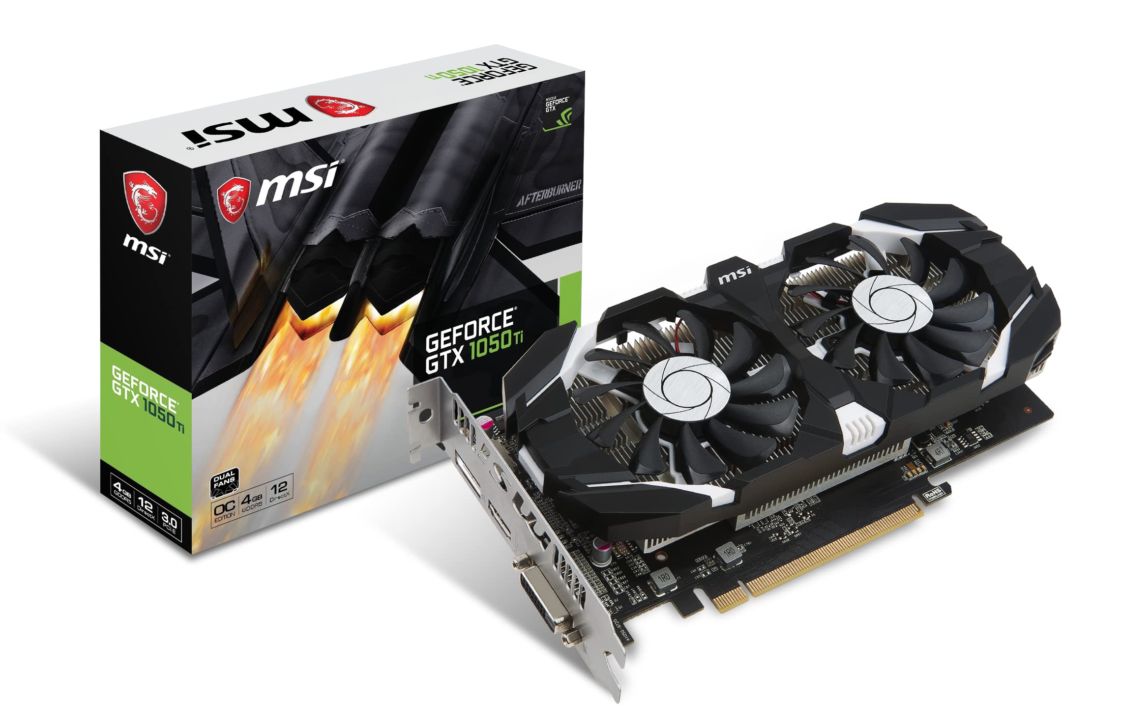 Amazon.com: MSI Computer V809-2277R Video Card (GTX 1050 TI 4GT OC