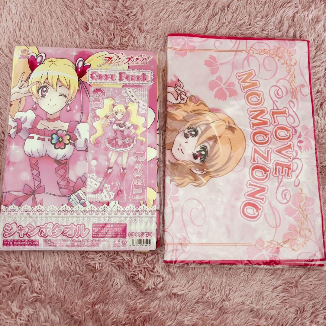 プリキュア ジャンボタオル キュアピーチ プリキュア ジャンボタオル