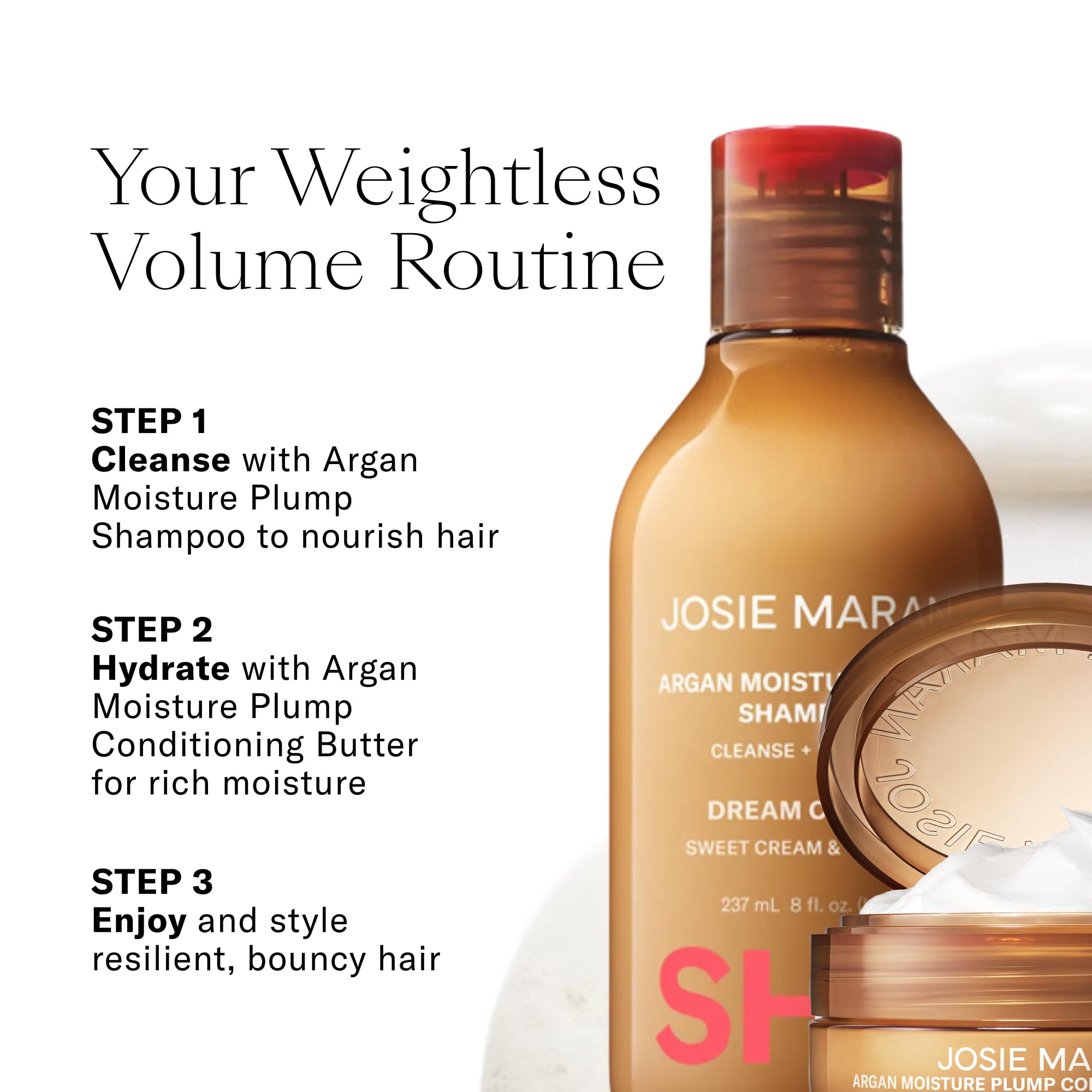 Amazon.com : Josie Maran Love is in the Hair Kit - Includes Argan