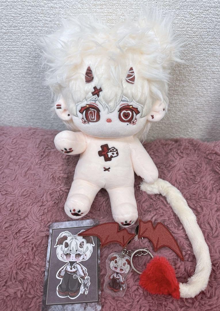 Amazon.co.jp: 着せ替え ぬいぐるみ悪でびるくん 無属性 ぬい 綿花娃娃