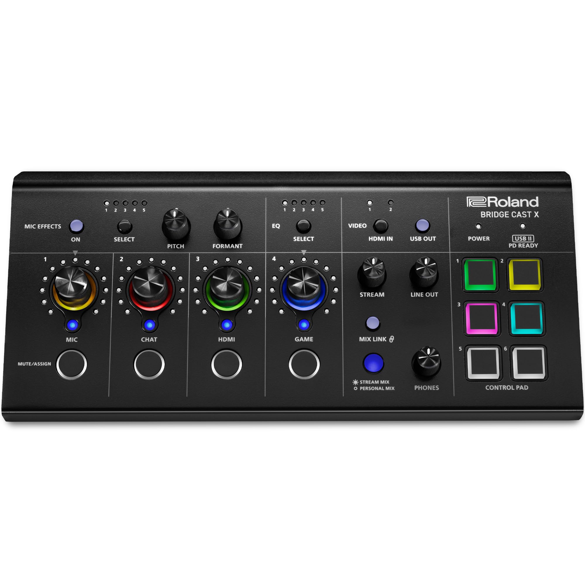 Amazon.com: Roland Bridge Cast X Dual-bus Pro Streaming Mixer