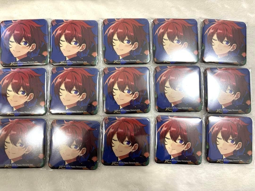 あんスタ tripアルバムスクエア缶バッジ 朱桜司 43個 あんスタtrip