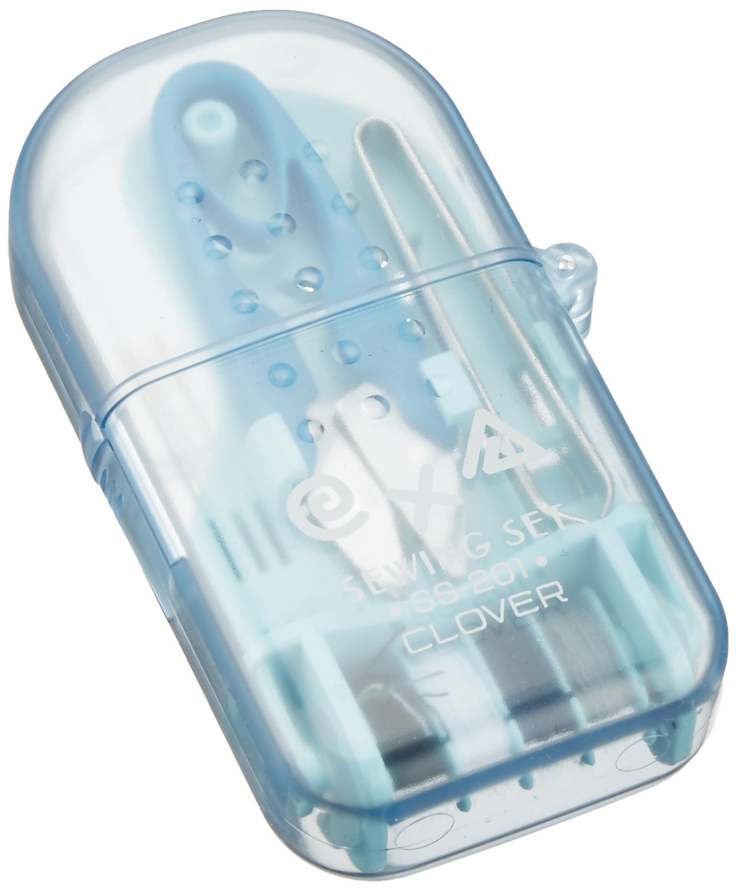 Amazon | クロバー(Clover) Clover ソーイングセット SS-201 ブルー 38