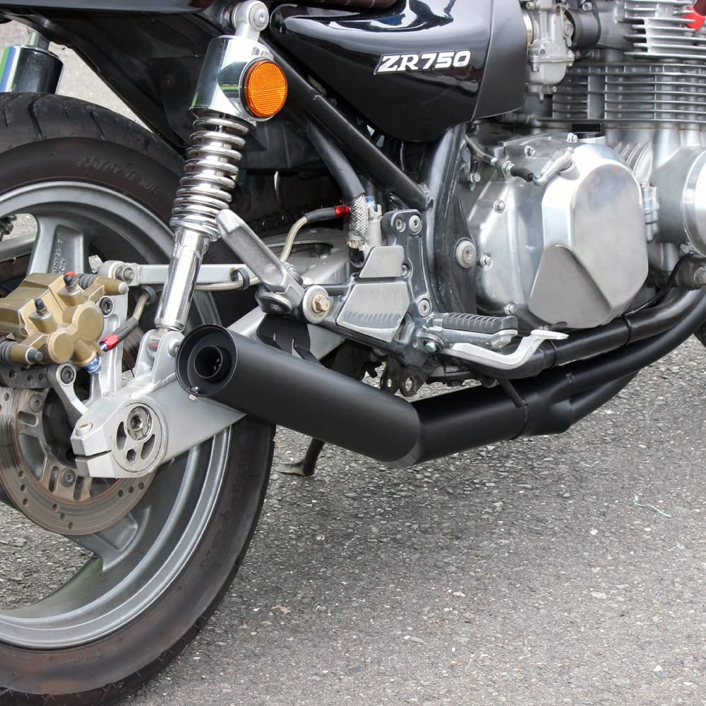 Amazon | MADMAX製 手曲げ風ショート管マフラー KAWASAKI カワサキ