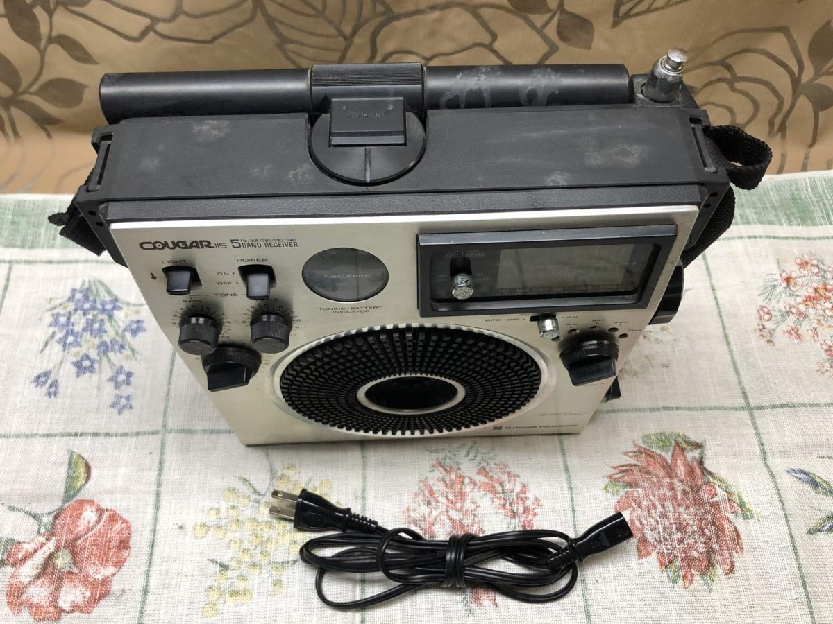 拓殖和博様用ナショナルラジオ クーガー115 完動品 拓殖和博様用