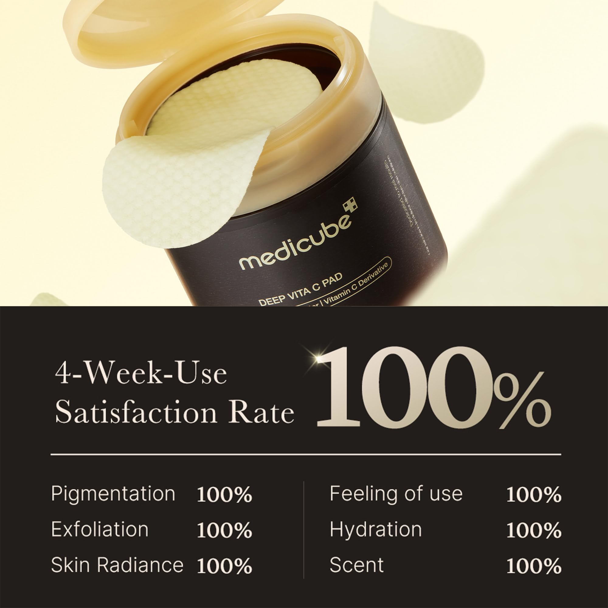 Amazon | メディキューブ ディープビタCパッド 拭き取りパッド お風呂