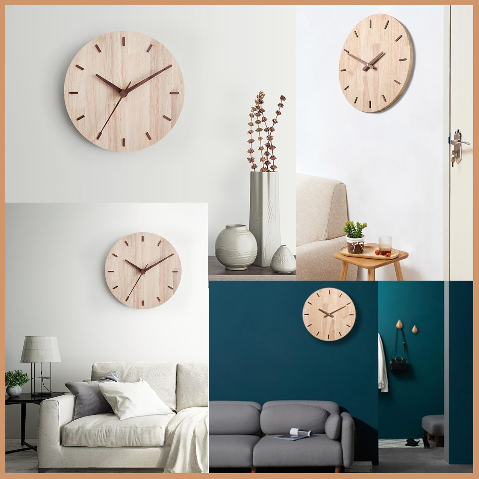 Amazon.co.jp: 掛け時計 セイコー クロック 壁掛け時計 連続秒針 静音