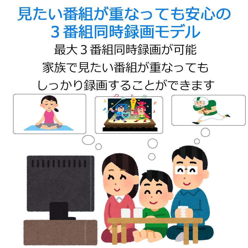 Amazon | シャープ 1TB 3チューナー AQUOS ブルーレイレコーダー BD