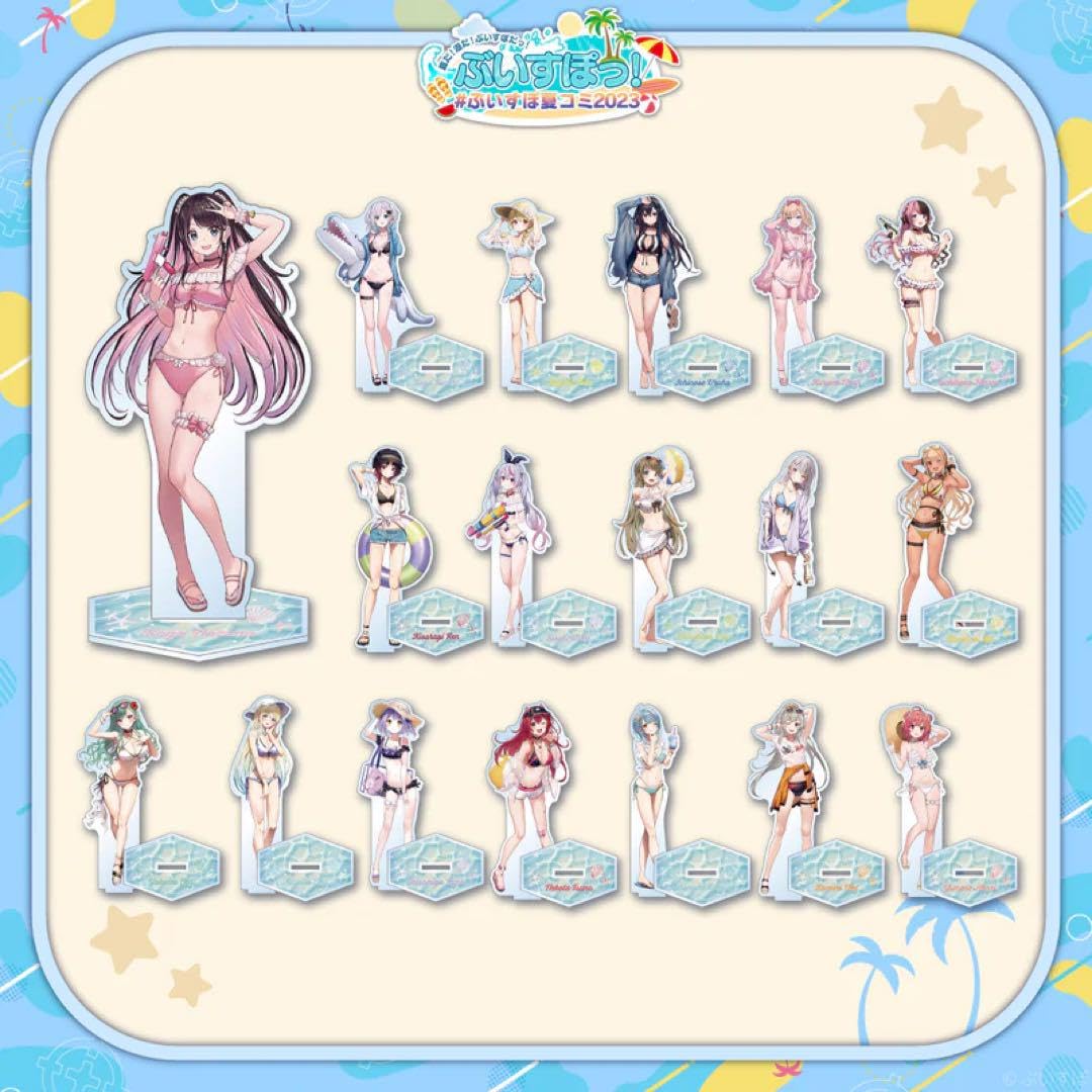 Amazon.co.jp: ぶいすぽっ！ ぶいすぽ グッズ 夏コミ 水着アクリル