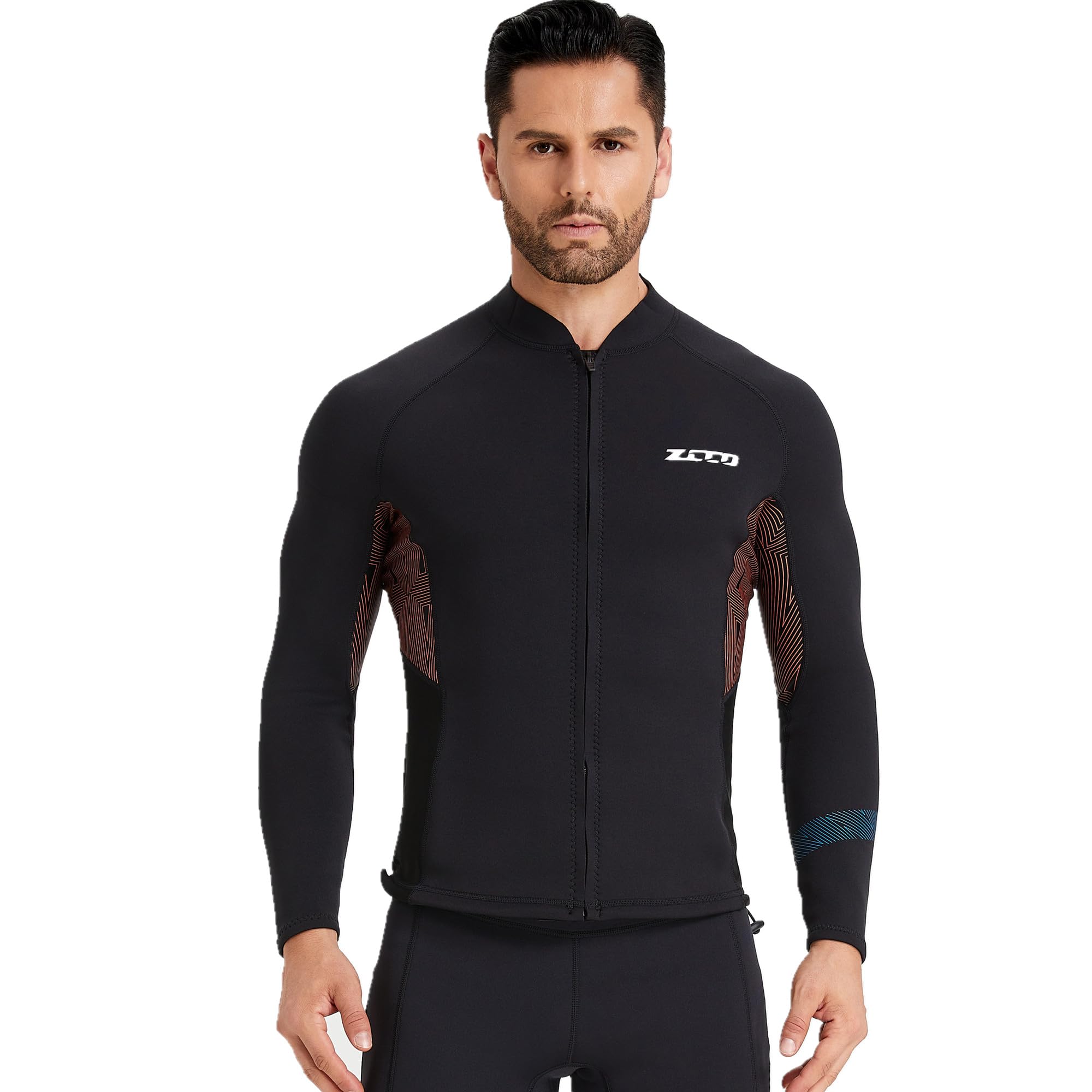 ネオプレン フルスーツ グレーと黒 ネオプレン フルスーツ グレーと黒