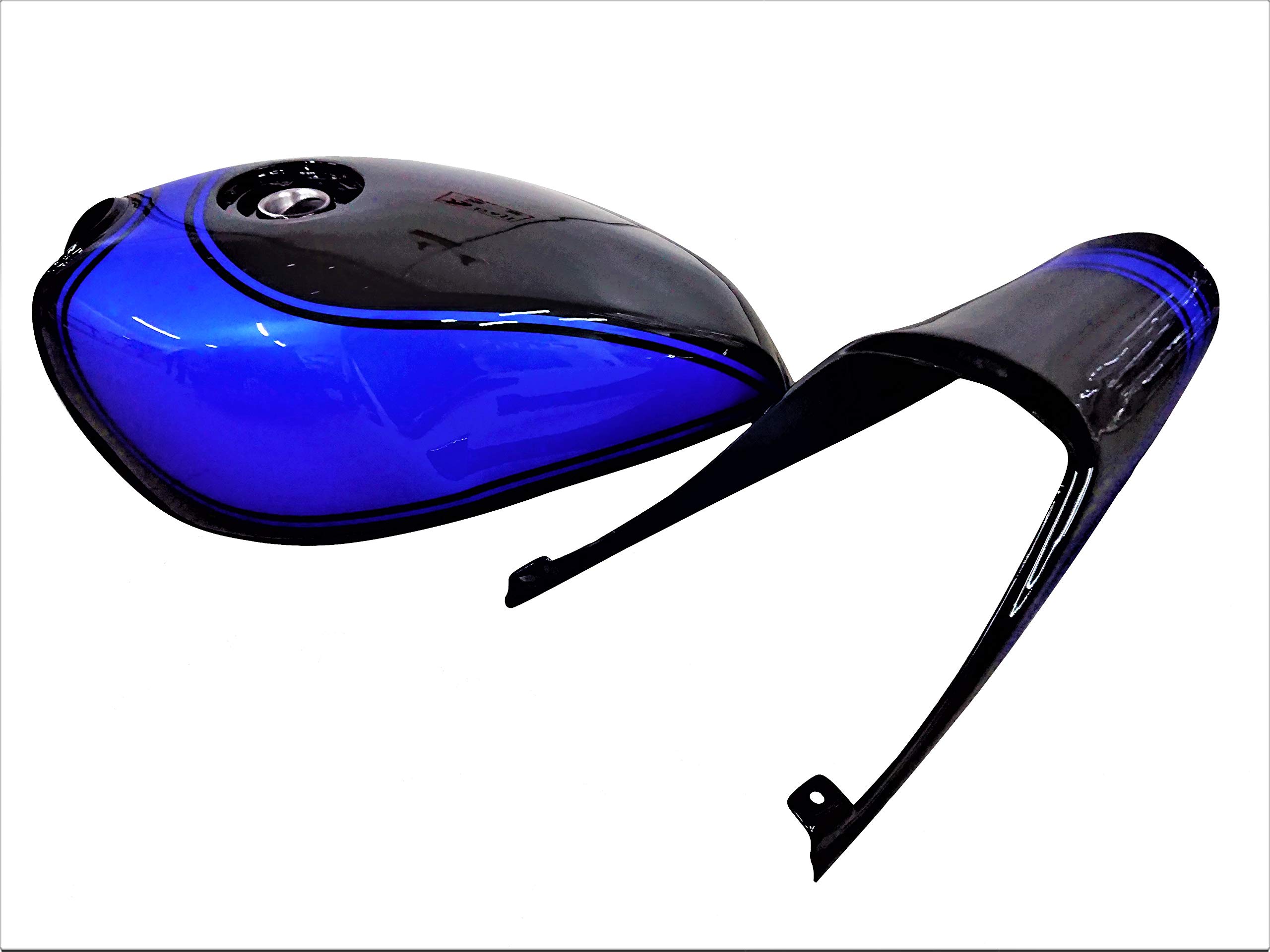 Amazon | ゼファー400 タンク＋テールカウル 黒青 /外装 セット