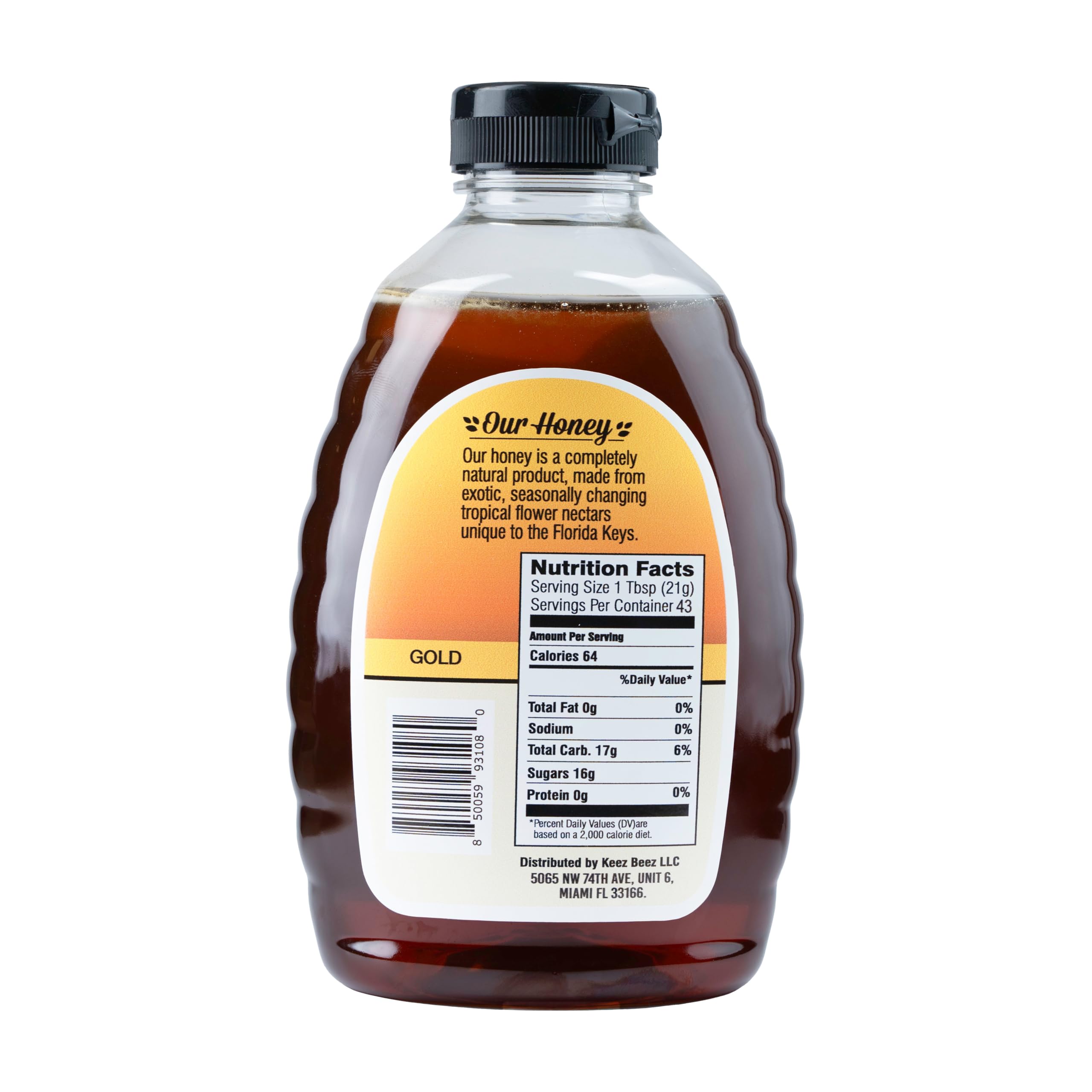 Amazon.com : KEEZ BEEZ 100% Natural Raw Gold Honey – Black