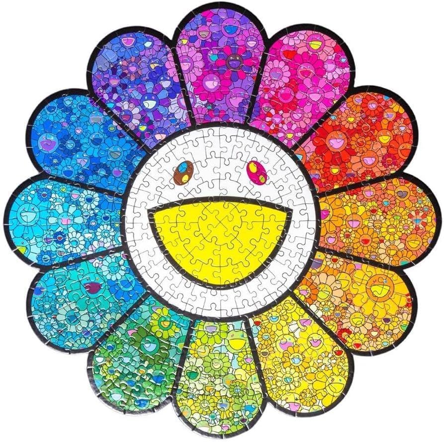 Amazon | 村上隆 カイカイキキ A Flower Forest Jigsaw Puzzle 2025SS