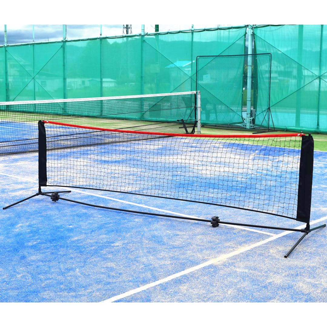 Amazon | テニス馬鹿 テニス・バドミントン対応 ポータブル 簡易ネット