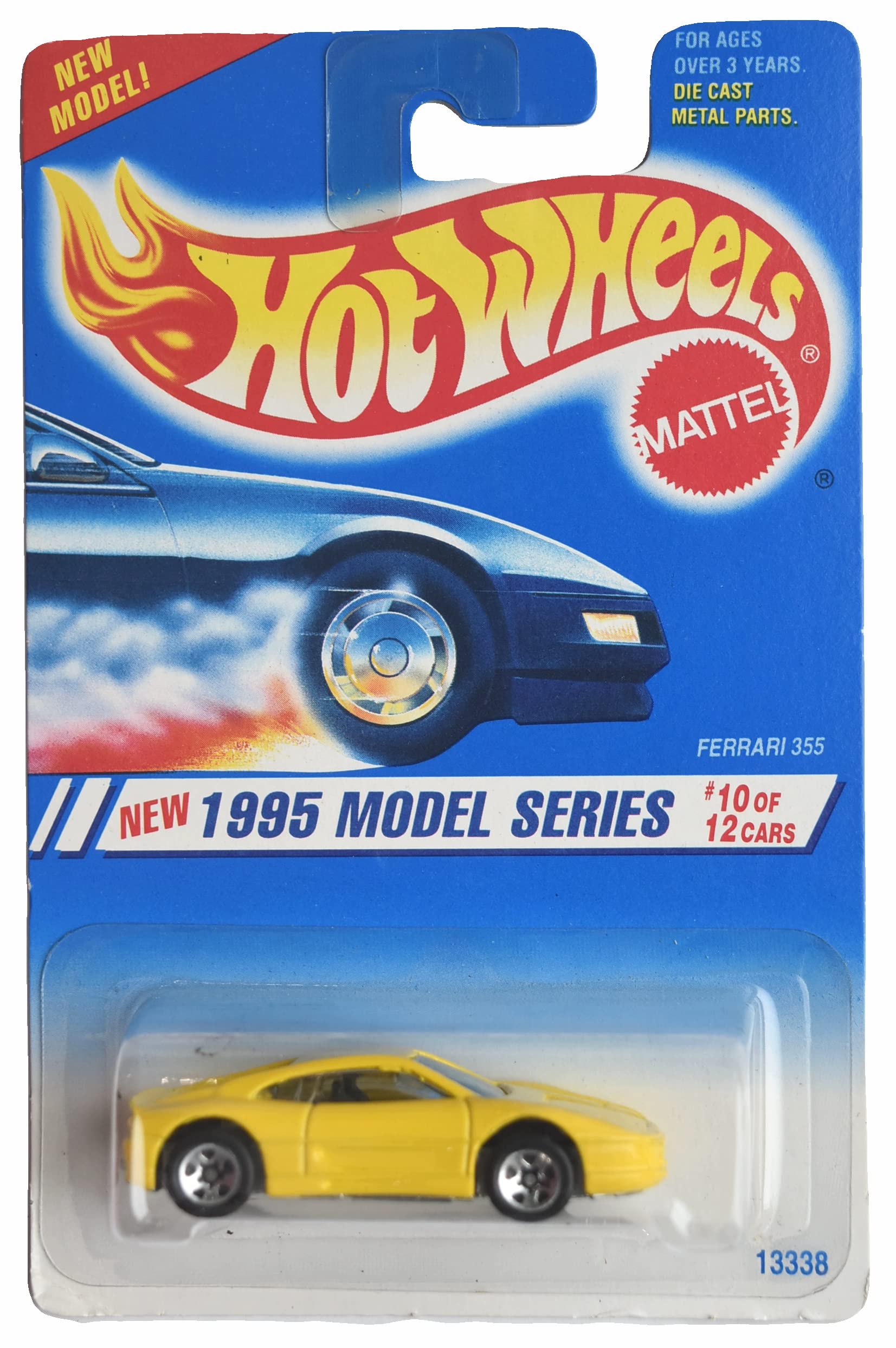 Hot Wheels Ferrari 355 - Auto - Maßstab 1:64 - Metall - Modellauto