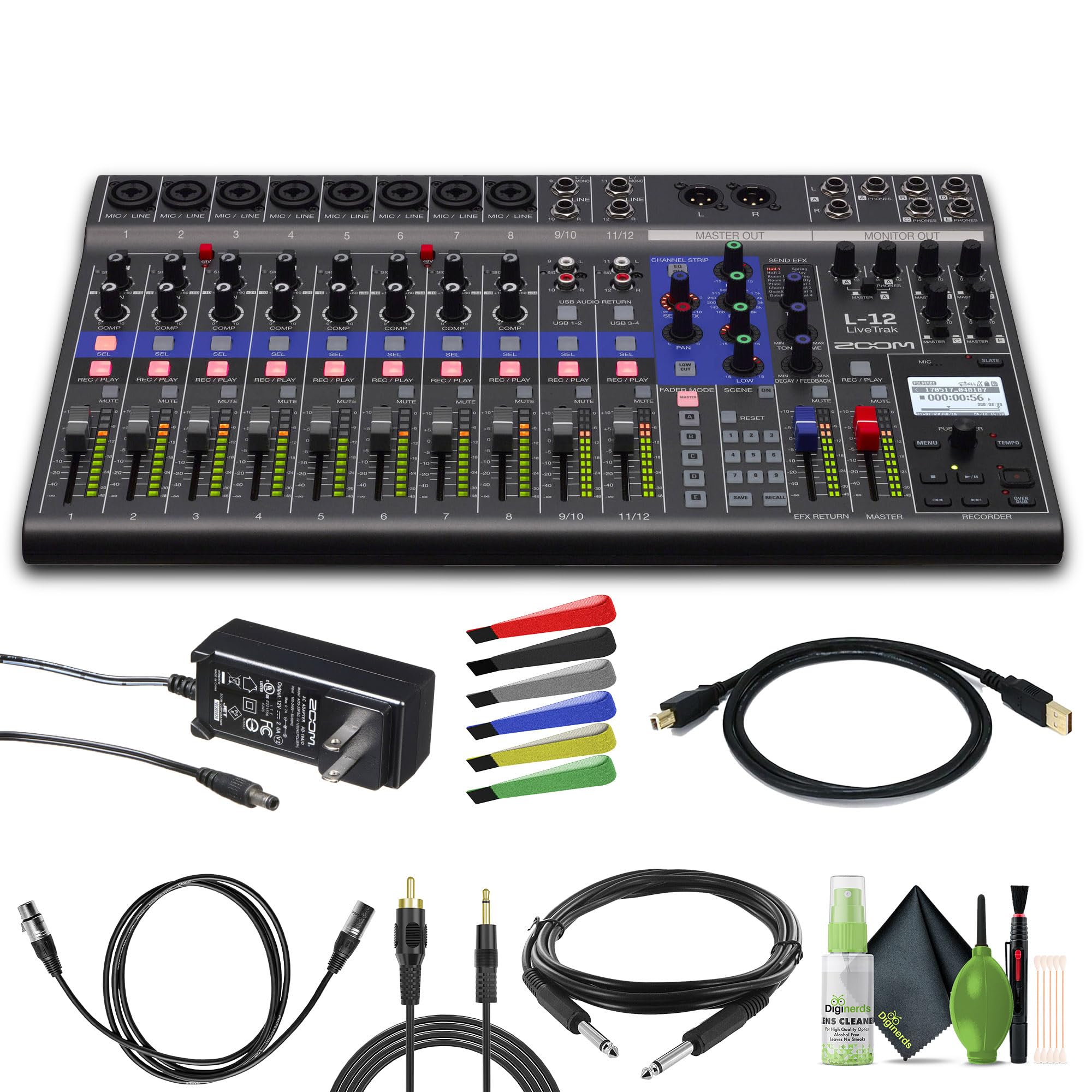 Amazon.com: Zoom LiveTrak L-12 Digital Mixer & Multitrack Recorder