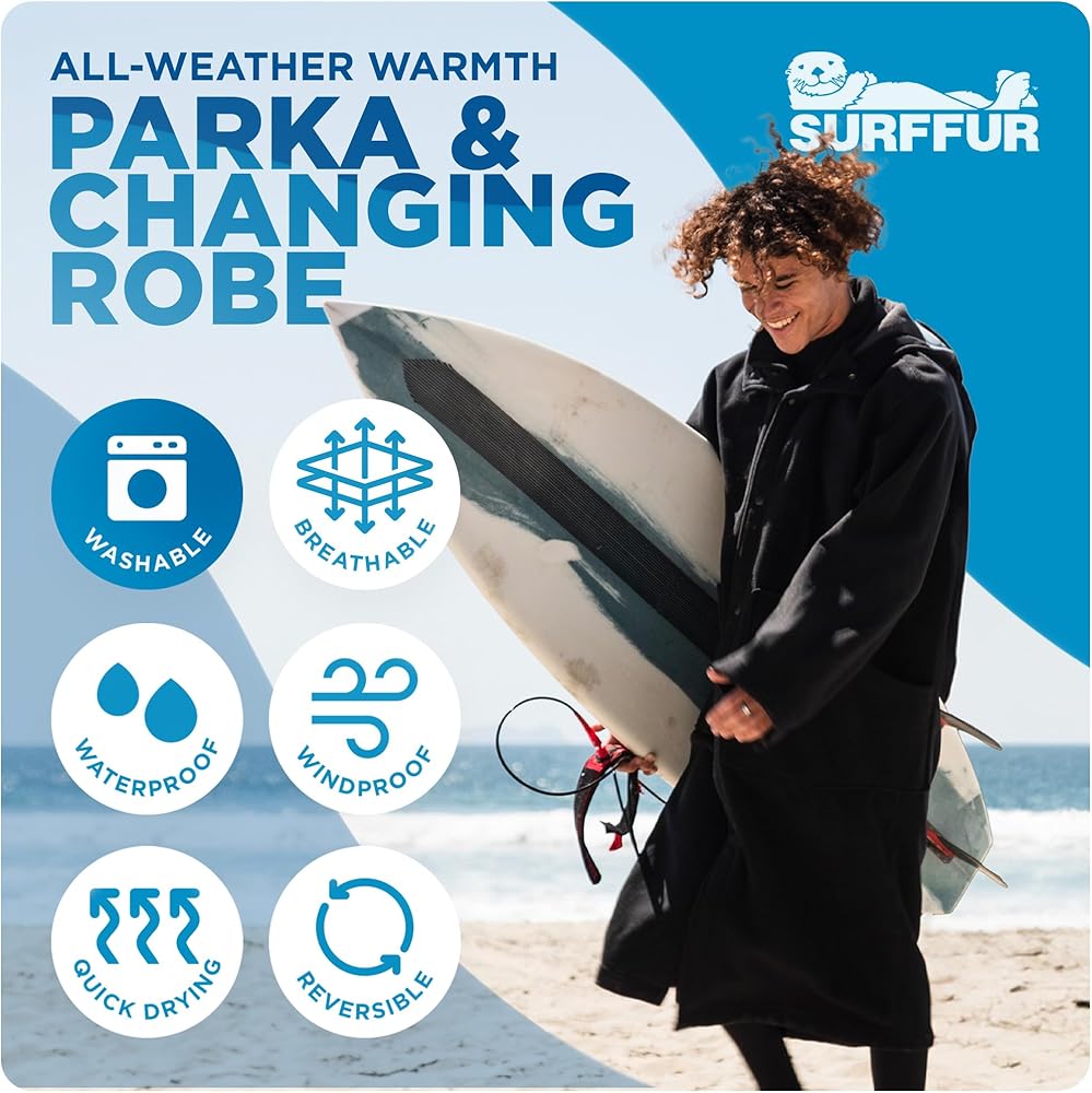 Surf-fur Original Waterparka Swim Parka - Small - Dry Robe